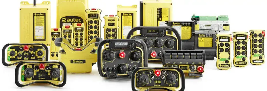 Controles Inalámbricos Autec para Grúas y Polipastos 1 CONTROLES INALAMBRICOS 1 4